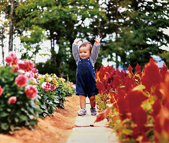 「おはな、いーっぱい」濱島 朱里